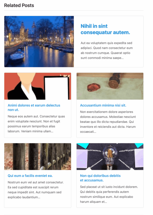 ERRP Magazine Style Layout Example